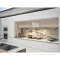 Modern Luxury High Gloss Marble Contemporary Kitchen Cabinet